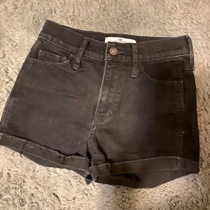 Black Hi-Rise Short